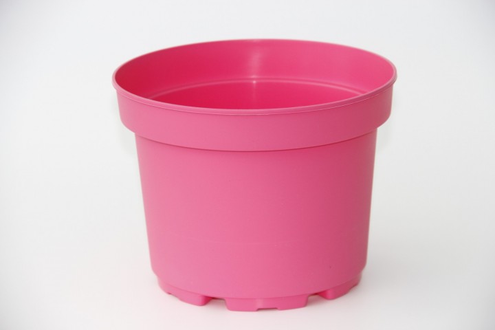 5 Renk Saksı Kırmızı - Mavi - Pembe - Sarı ve Yeşil 5 Adet