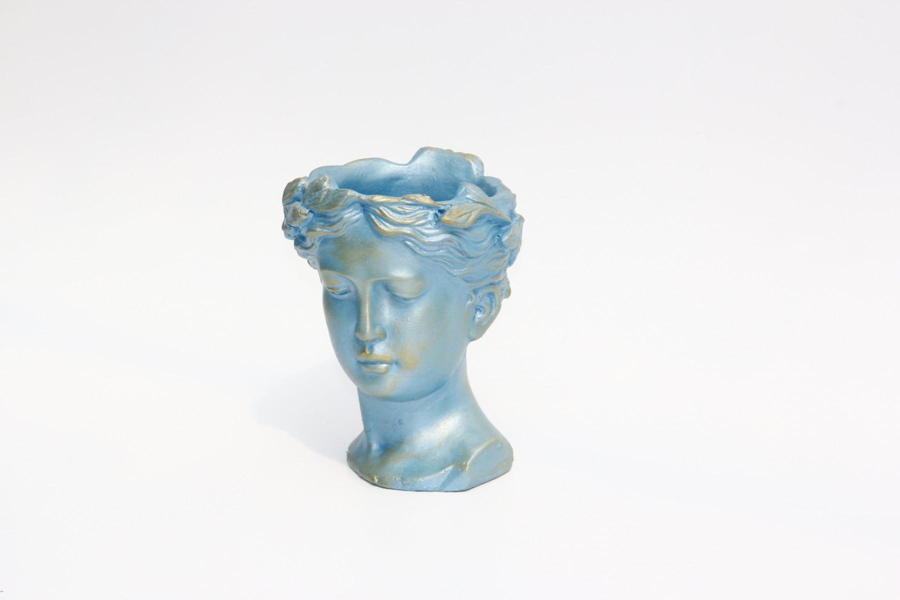 HELEN SAKSI - EL YAPIMI MAVİ RENK HELEN SAKSI - EL YAPIMI MAVİ RENK