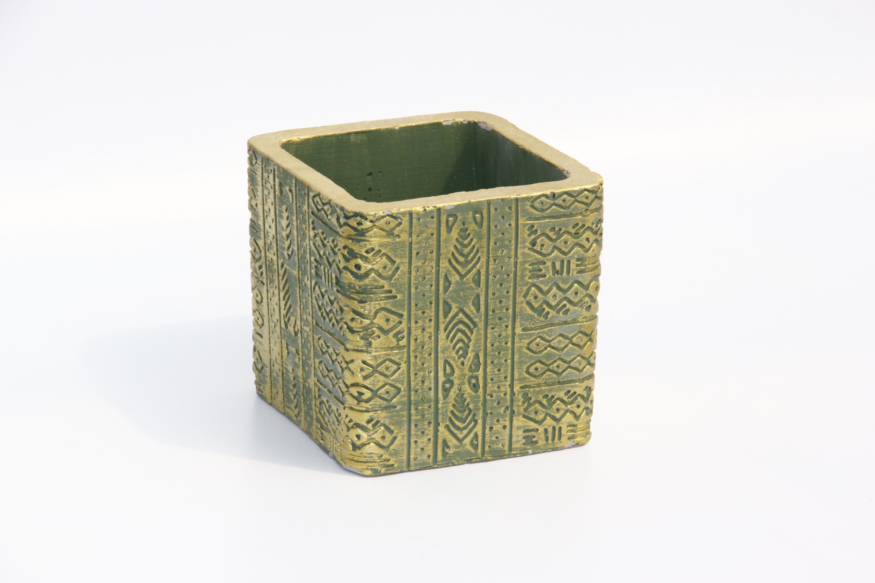 KAKTÜS SAKSISI - EL YAPIMI ARKAİK BAKIR RENK KAKTÜS SAKSISI - EL YAPIMI ARKAİK BAKIR RENK