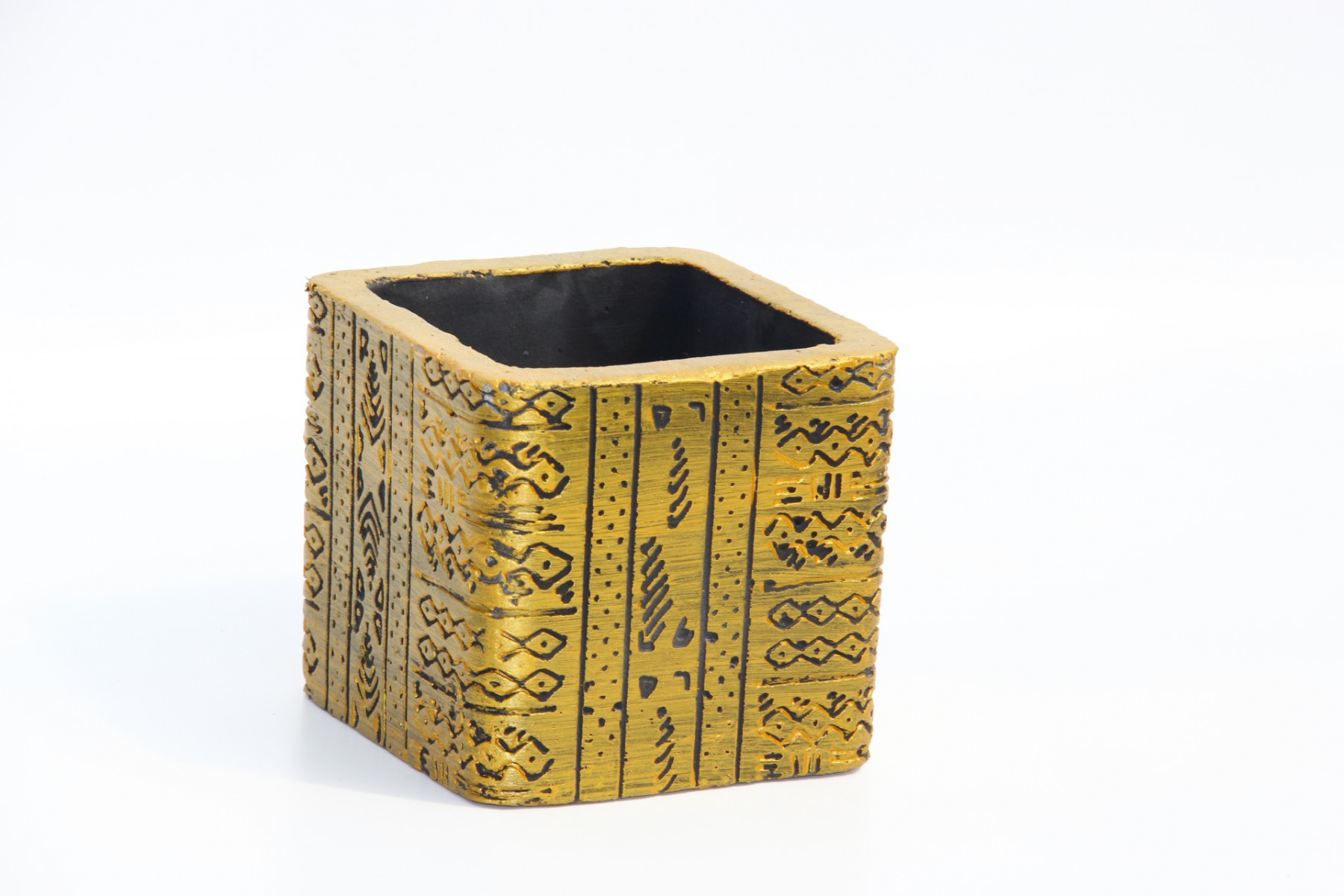 KAKTÜS SAKSISI - EL YAPIMI ARKAİK KAHVERENGİ KAKTÜS SAKSISI - EL YAPIMI ARKAİK KAHVERENGİ