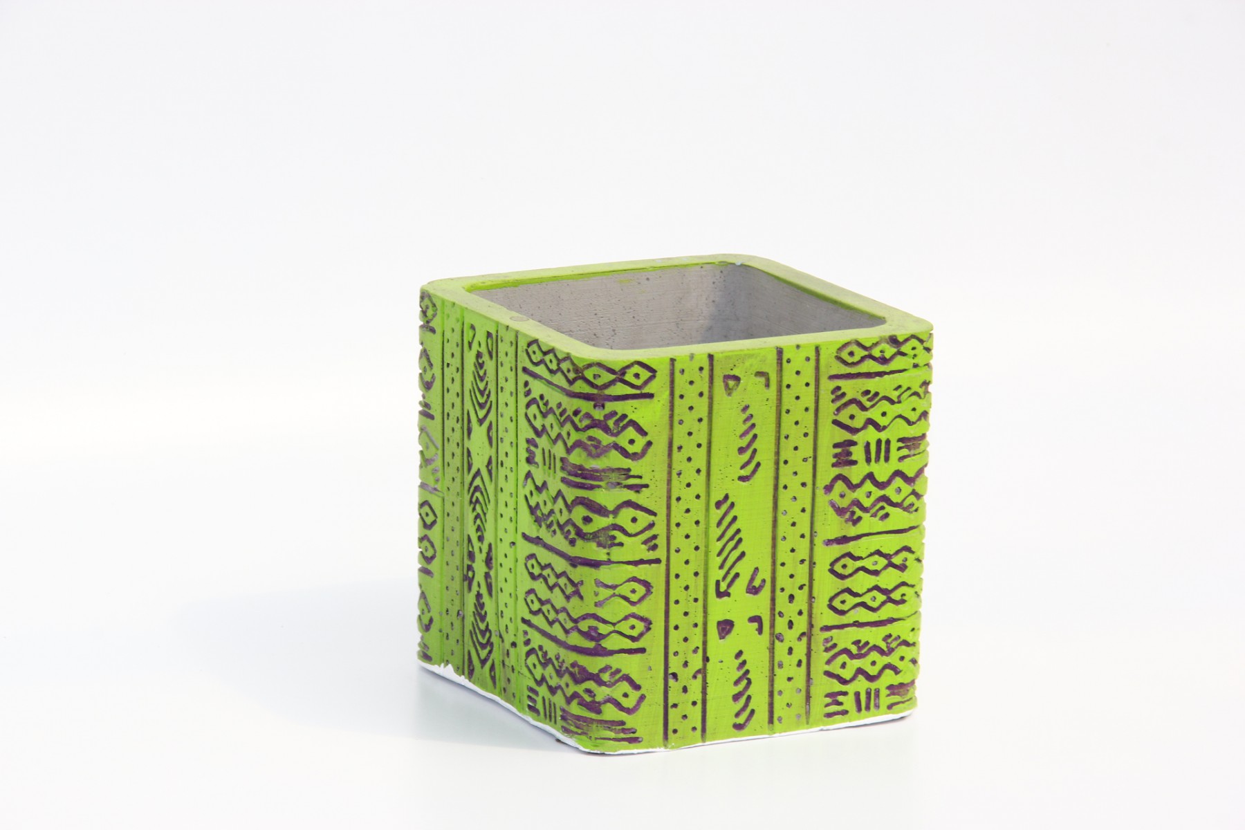 KAKTÜS SAKSISI - EL YAPIMI ARKAİK YEŞİL RENK KAKTÜS SAKSISI - EL YAPIMI ARKAİK YEŞİL RENK