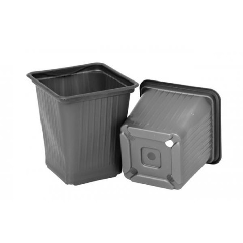 Thermoform Kare Saksı 200 Adet 9 Cm
